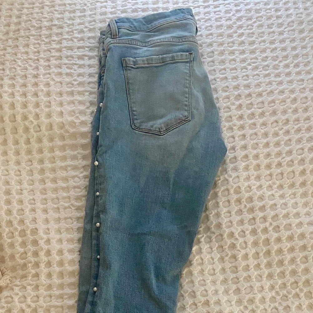 Zara Raw Cut Denim